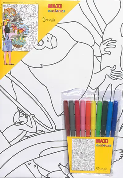 Maxi couleurs : dans la jungle