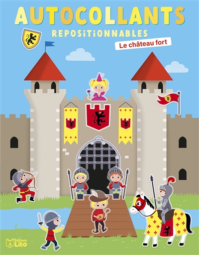 Le château fort : autocollants repositionnables