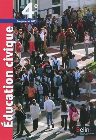 Education civique 4e : programme 2011