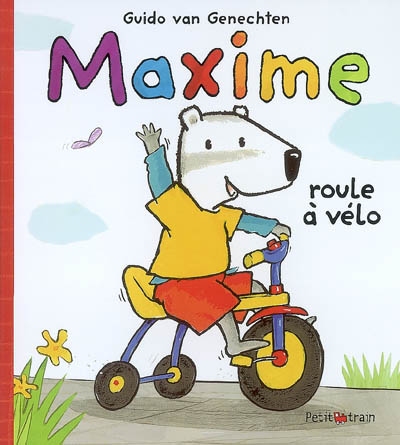 Maxime roule à vélo