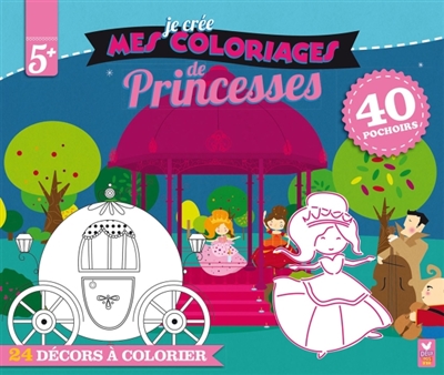 Je crée mes coloriages de princesses