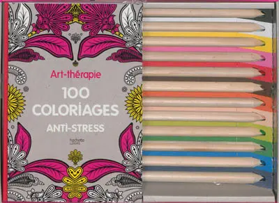 Art-thérapie : 100 coloriages anti-stress
