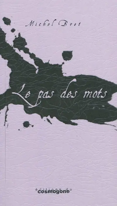 Les pas des mots