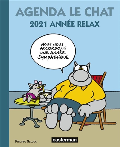 Agenda Le Chat 2021 : année relax