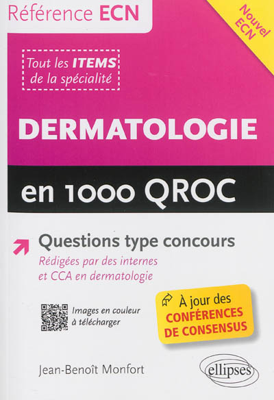 Dermatologie en 1.000 QROC : nouvel ECN