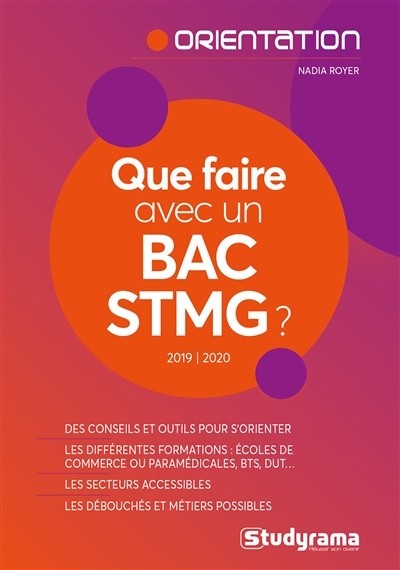 Que faire avec un bac STMG...