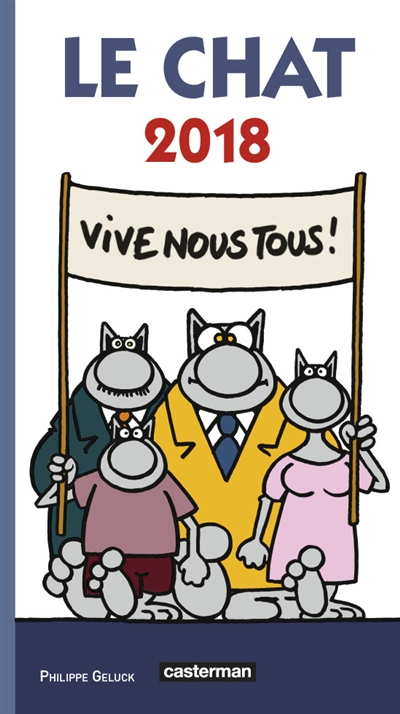 Agenda Le Chat 2018 : vive nous tous !