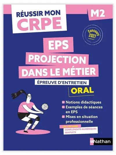 EPS, projection dans le métier : épreuve d'entretien, oral M2 : concours 2027