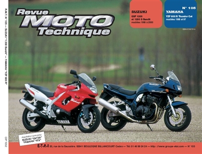 Revue moto technique, n° 105.2. Suzuki 1.200 Bandit /Yamaha YZF 600