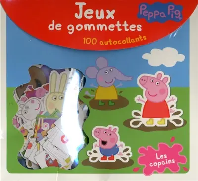 Peppa Pig : jeux de gommettes : les copains