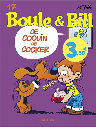 boule & bill. vol. 17. ce coquin de cocker
