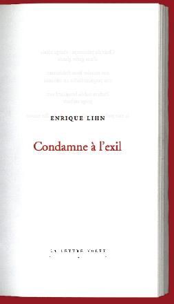 Condamné à l'exil