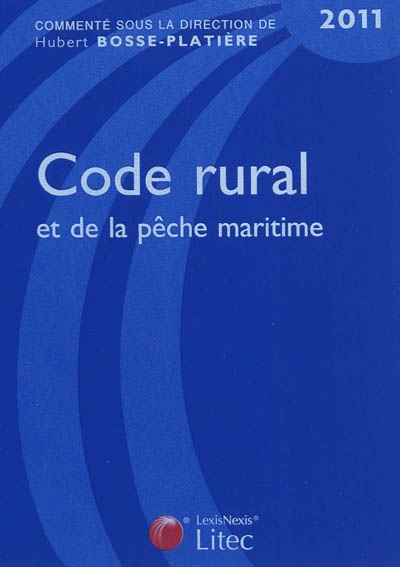 Code rural et de la pêche maritime 2011