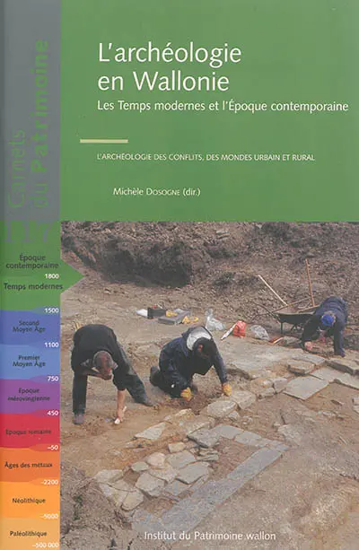 L'archéologie en Wallonie. Les Temps modernes et l'époque contemporaine : l'archéologie des conflits, des mondes urbain et rural