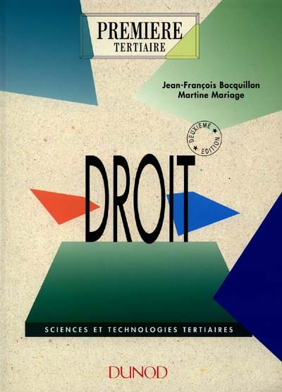 Droit 1ère tertiaire