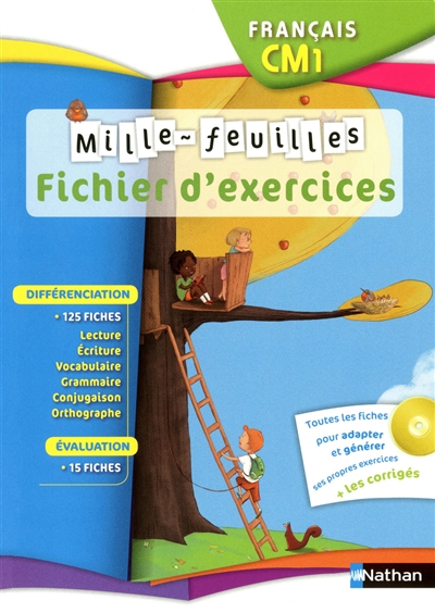 Mille-feuilles, français CM1 : fichier d'activités
