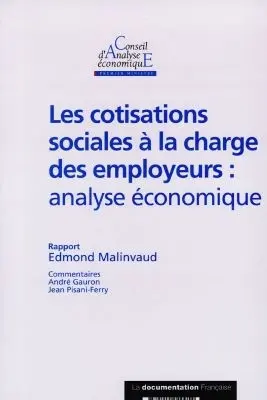 Les cotisations sociales à la charge des employeurs : analyse économique