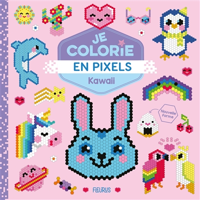 Kawaii : je colorie en pixels