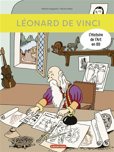 L'histoire de l'art en BD. Léonard de Vinci