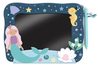 Mon ardoise magique avec diane la sirène : Dessine, efface, recommence !