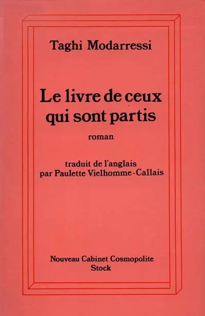 Le livre de ceux qui sont partis