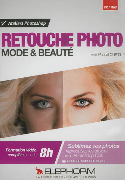 Retouche photo : mode & beauté : Ateliers photoshop