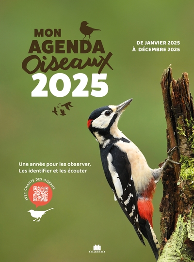 Mon agenda oiseaux 2025 :...