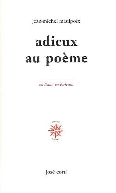Adieux au poème