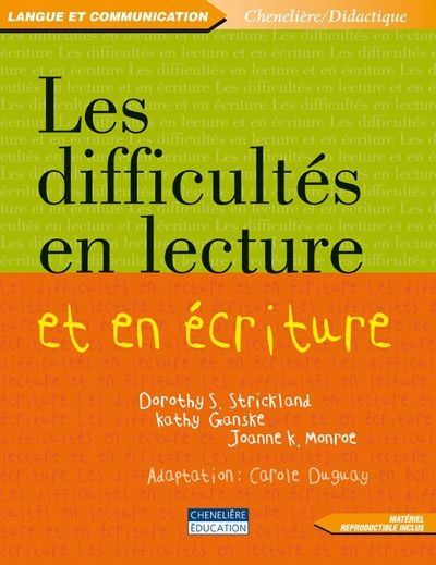 Les difficultés en lecture et en écriture