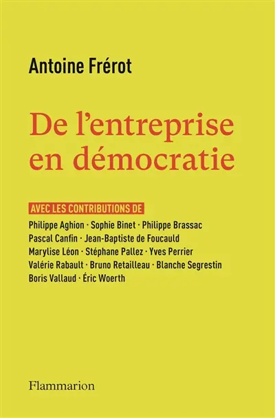 De l'entreprise en démocratie