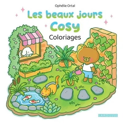 Les beaux jours cosy : coloriages