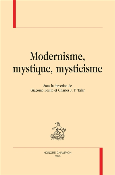 Modernisme, mystique, mysticisme