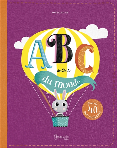 ABC autour du monde : plus de 40 autocollants