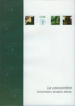 La consommation du concombre : évolution, perception, attentes
