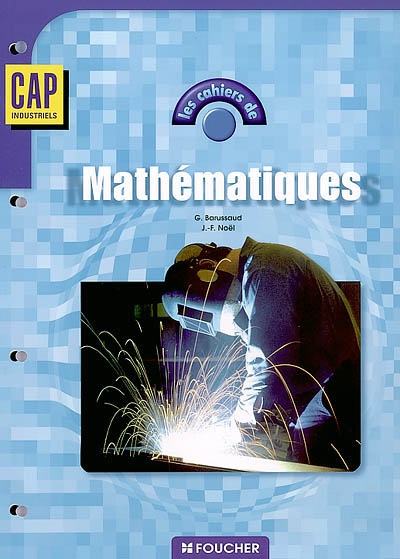 Mathématiques, CAP industriels