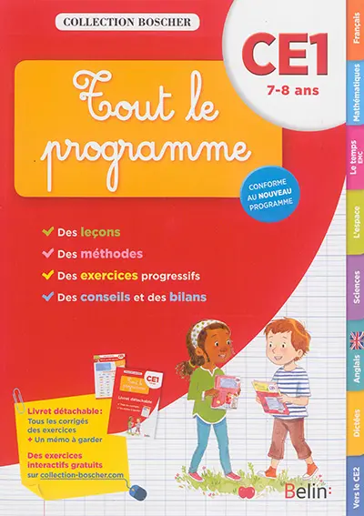 Tout le programme : CE1, 7-8 ans : conforme au nouveau programme