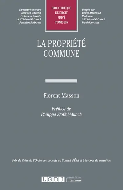 La propriété commune
