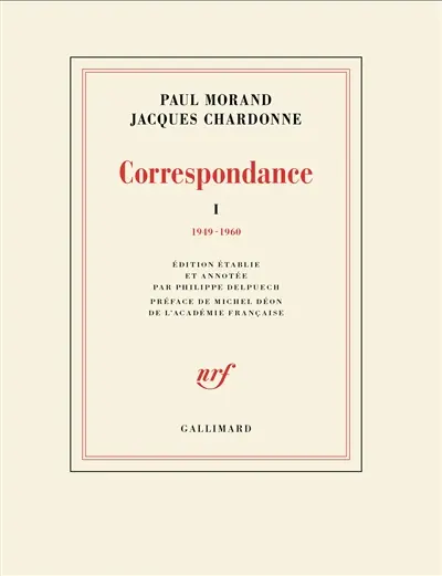 Correspondance. Vol. 1. 1949-1960