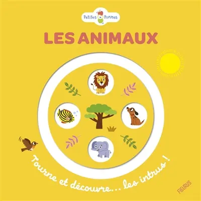 Les animaux : tourne et découvre... les intrus !