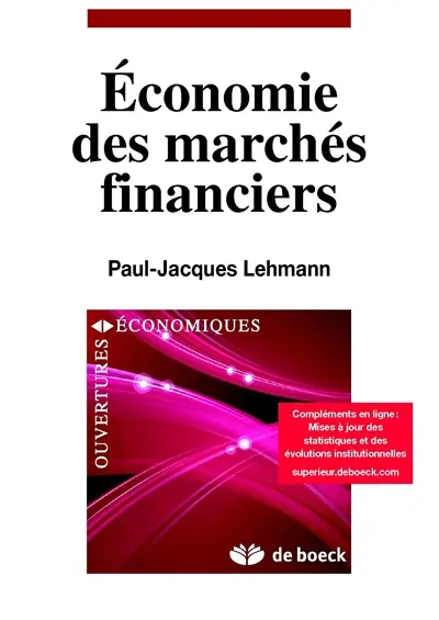 Economie des marchés financiers