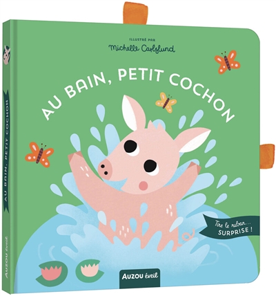 au bain, petit cochon