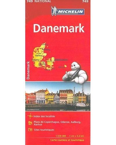 CARTE NATIONALE EUROPE - CARTE NATIONALE DANEMARK / DENEMARKEN