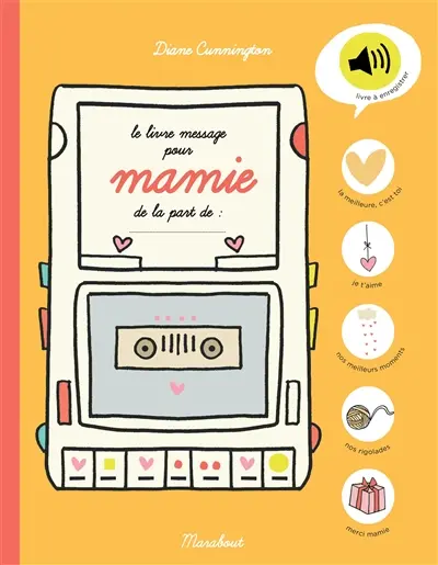 Le livre message pour mamie