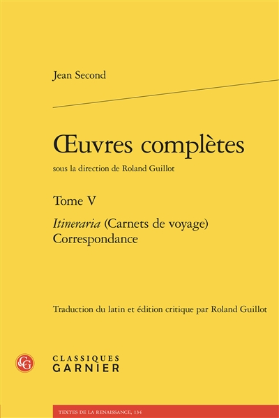 Oeuvres complètes. Vol. 5