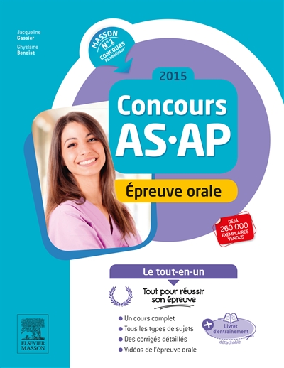 Concours AS-AP 2015 : épreuve orale
