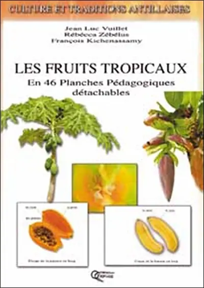 Les fruits tropicaux en 46 planches pédagogiques détachables