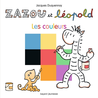 Zazou et Léopold : les couleurs