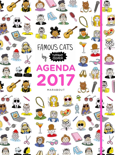 Famous cats by Tiffany Cooper : agenda 2017