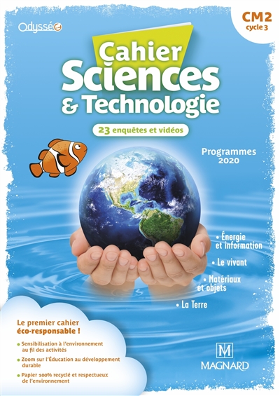 Odysséo Cahier Sciences et Technologie Cm2