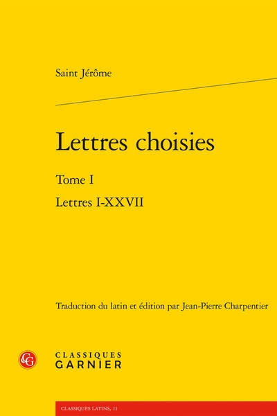 Lettres choisies. Vol. 1....